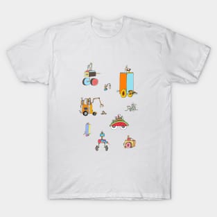 Funny Vehicles T-Shirt